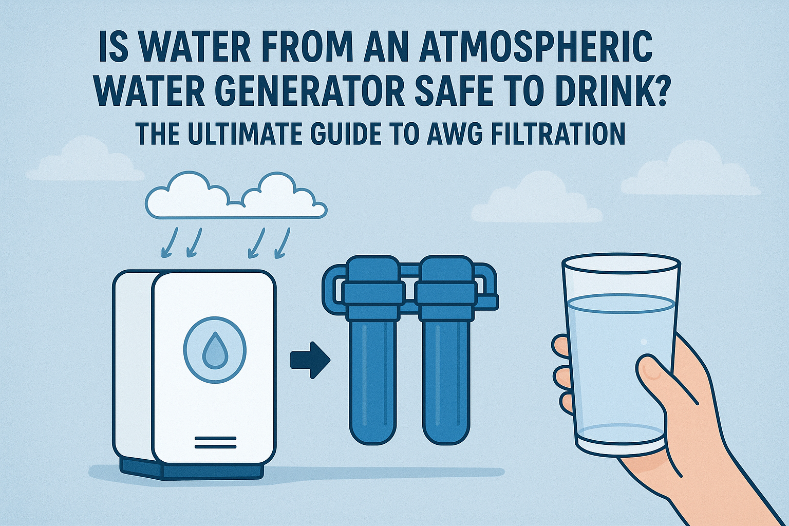 Adakah Air daripada Penjana Air Atmosfera Selamat untuk Diminum? Panduan Terbaik untuk Penapisan AWG