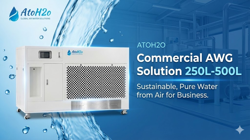 Perlawanan penjana air atmosfera 100L untuk 2025